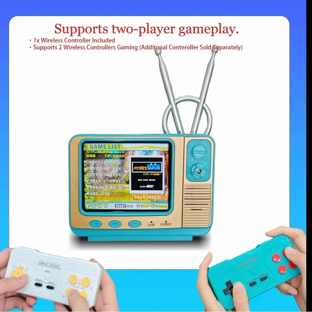 Adidas Retro Console - Teal and Gold